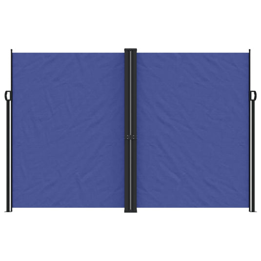 Vidaxl windscherm uittrekbaar 220x1000 cm blauw