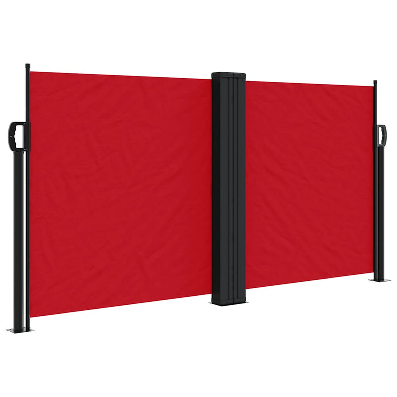 Afbeelding laden in galerijviewer, Vidaxl windscherm uittrekbaar 120x1200 cm rood
