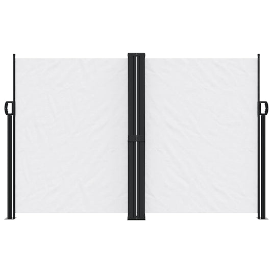 Vidaxl windscherm uittrekbaar 160x1200 cm wit