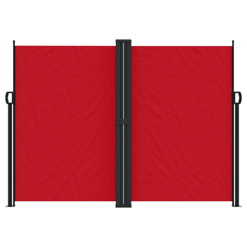 Afbeelding laden in galerijviewer, Vidaxl windscherm uittrekbaar 180x1200 cm rood
