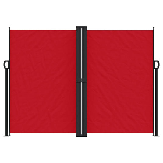Vidaxl windscherm uittrekbaar 180x1200 cm rood