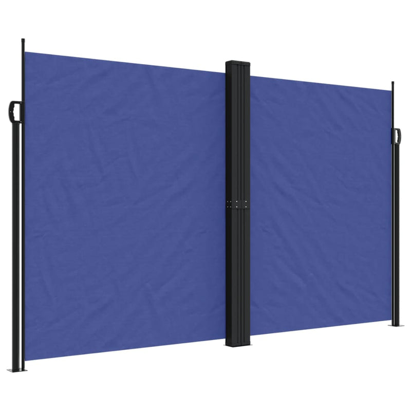 Afbeelding laden in galerijviewer, Vidaxl tuinscherm uittrekbaar 200x1200 cm blauw
