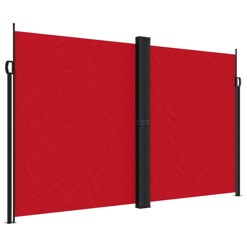 Afbeelding laden in galerijviewer, Vidaxl tuinscherm uittrekbaar 200x1200 cm rood
