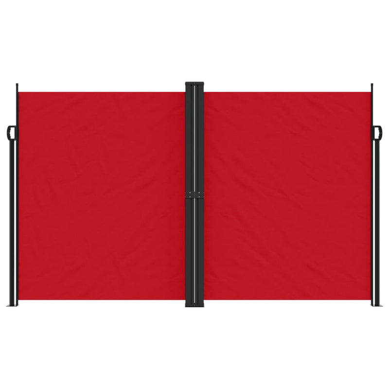 Afbeelding laden in galerijviewer, Vidaxl tuinscherm uittrekbaar 200x1200 cm rood
