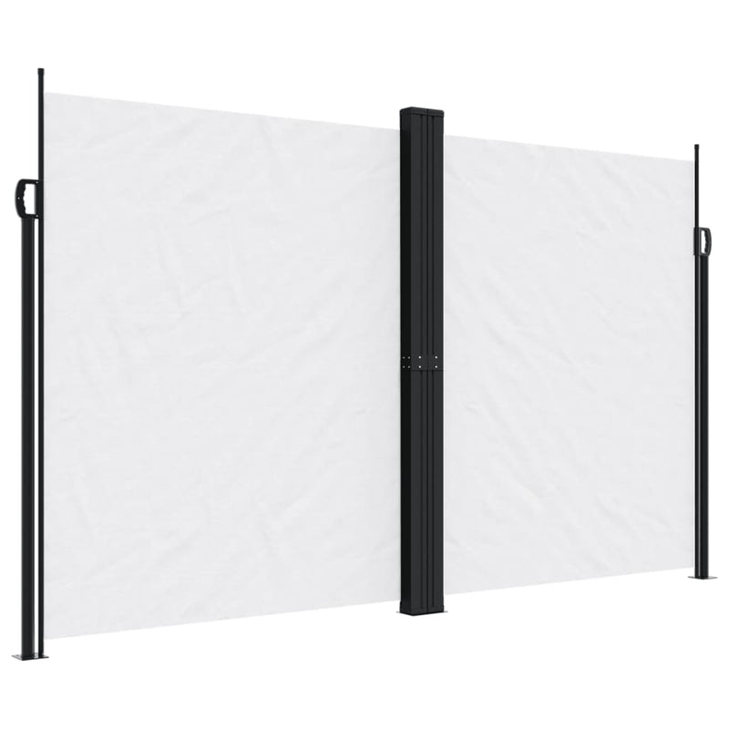 Afbeelding laden in galerijviewer, Vidaxl windscherm uittrekbaar 200x1200 cm wit
