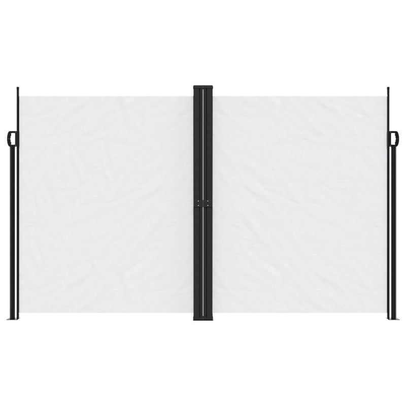 Afbeelding laden in galerijviewer, Vidaxl windscherm uittrekbaar 200x1200 cm wit
