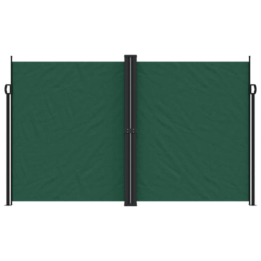 Vidaxl windscherm uittrekbaar 200x1200 cm donkergroen