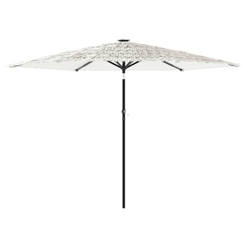 Afbeelding laden in galerijviewer, Vidaxl parasol met stalen paal 288x288x225 cm wit
