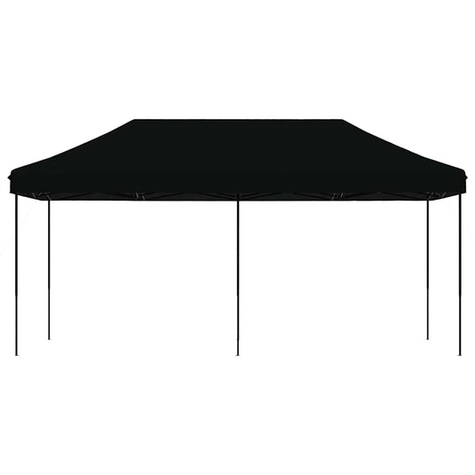 Vidaxl partytent inklapbaar pop-up 580x292x315 cm zwart