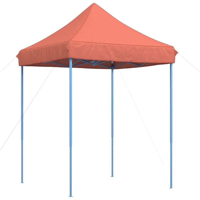 Afbeelding laden in galerijviewer, Vidaxl partytent inklapbaar pop-up 200x200x306 cm terracotta
