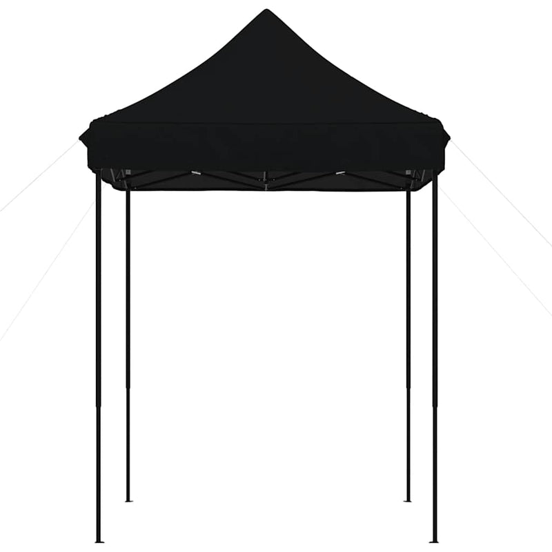 Afbeelding laden in galerijviewer, Vidaxl partytent inklapbaar pop-up 200x200x306 cm zwart
