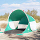 Vidaxl beach tent sea green pop-up waterproof green