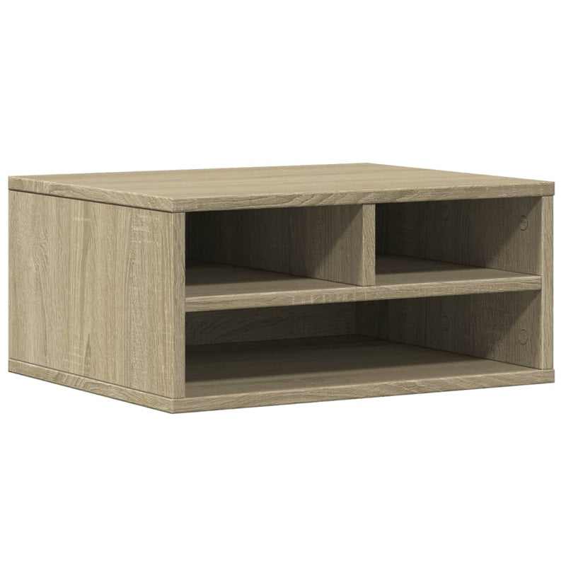 Afbeelding laden in galerijviewer, Vidaxl printerkastje 49x40x22,5 cm bewerkt hout sonoma eikenkleurig
