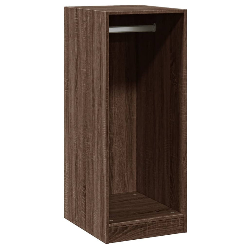 Afbeelding laden in galerijviewer, Vidaxl kledingkast 48x41x102 cm bewerkt hout grijs sonoma eikenkleurig

