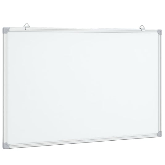 Vidaxl whiteboard magnetisch 80x50x1,7 cm aluminium