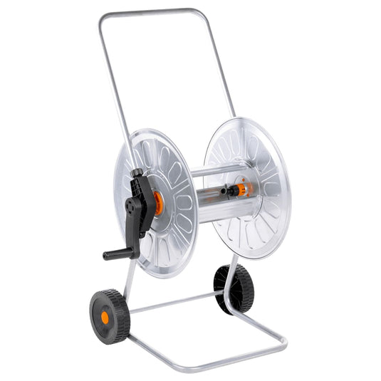 Vidaxl tuinslangkar voor 80 m 1 2 of 50 m 3 4 slang staal