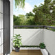 Vidaxl balkonscherm 700x90 cm pvc wit