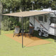 Vidaxl tenttapijt 250x600 cm hdpe zandkleurig