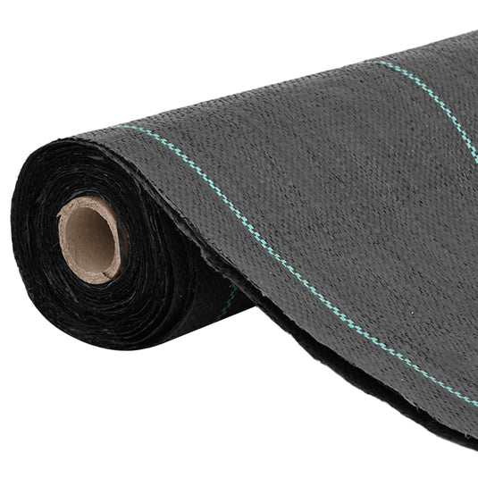 Vidaxl worteldoek 1,5x5 m polypropeen zwart