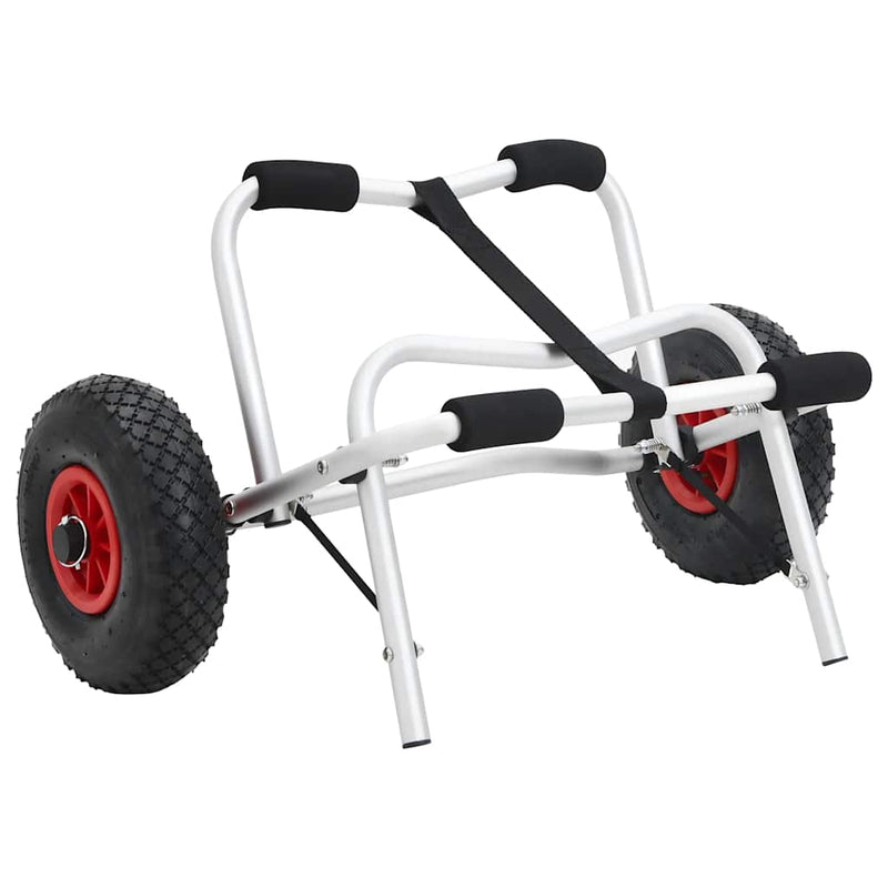 Afbeelding laden in galerijviewer, Vidaxl kajaktrolley inklapbaar 45 kg aluminium
