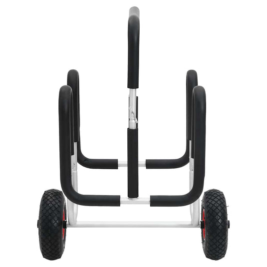 Vidaxl sup trolley voor surfplank 45 kg aluminium