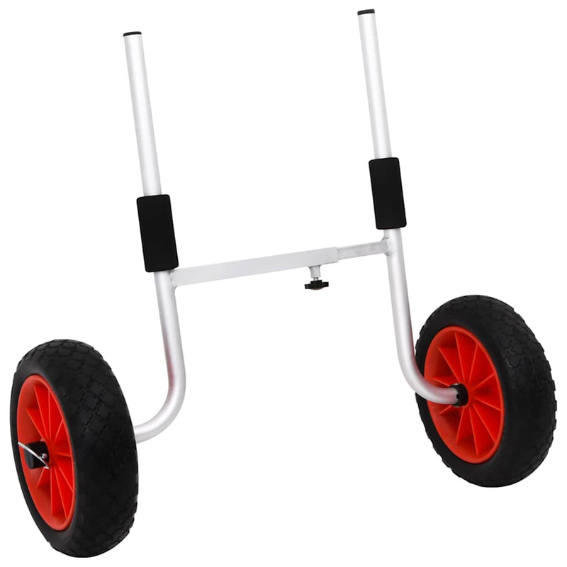 Afbeelding laden in galerijviewer, Vidaxl kajaktrolley 90 kg aluminium
