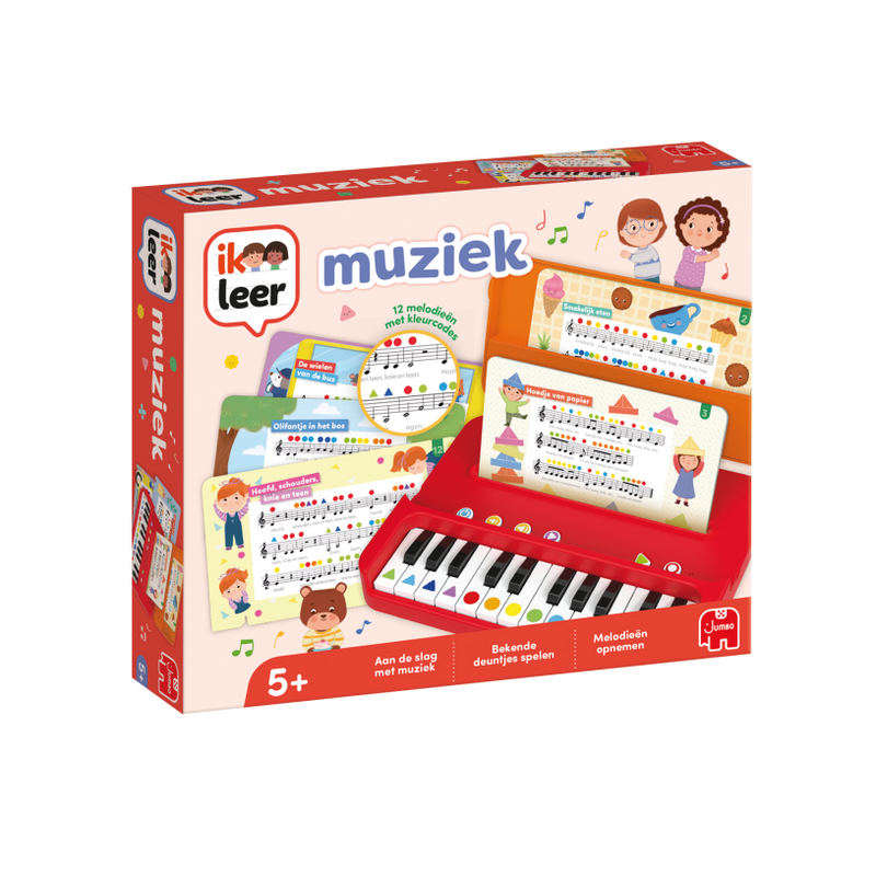 Afbeelding laden in galerijviewer, Jumbo ik leer muziek - 12 melodieen
