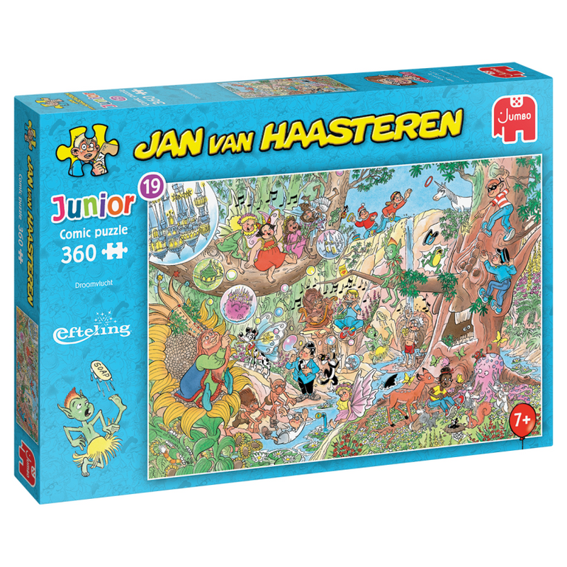 Afbeelding laden in galerijviewer, Jan van haasteren legpuzzel junior efteling droomvlucht, 360st.
