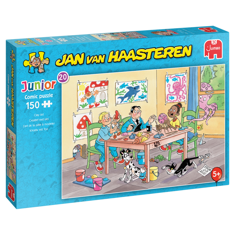 Afbeelding laden in galerijviewer, Jumbo puzzel 150 st. jvh junior creatief met klei
