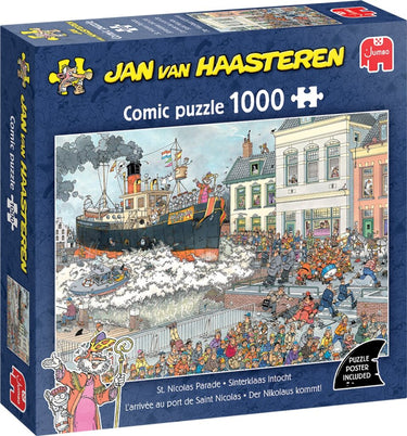 Jan van haasteren legpuzzel - sinterklaas intocht - 1000st.