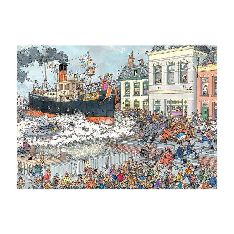 Afbeelding laden in galerijviewer, Jumbo jan van haasteren puzzel sinterklaas intocht 1000 stukjes
