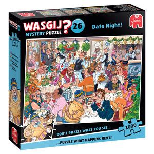 Jumbo wasgij mystery 26 legpuzzel - date night!, 1000st.