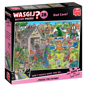 Jumbo wasgij destiny 28 legpuzzel - de mancave van pa, 1000st.