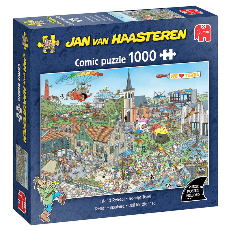Afbeelding laden in galerijviewer, Jumbo puzzel 1000 st. jvh - rondje texel
