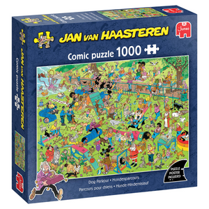 Jumbo puzzel 1000 st. jvh hondenparcours