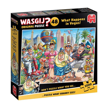 Jumbo wasgij original 48 - what happens in vegas! - 1000 stukjes puzzel - legpuzzel voor volwassenen