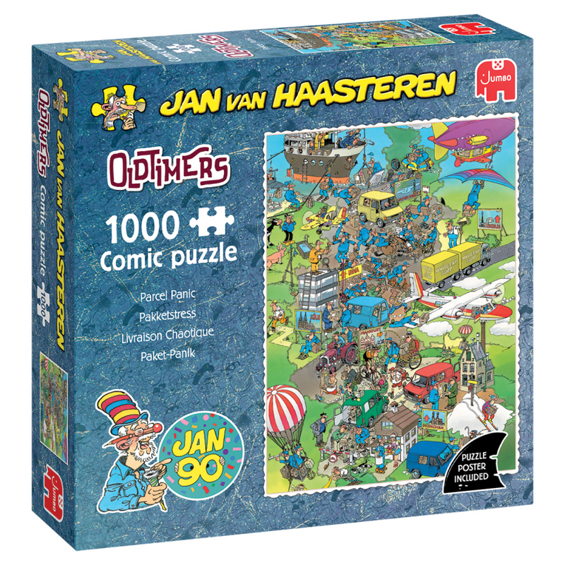 Afbeelding laden in galerijviewer, Jumbo puzzel 1000 st. jvh oldtimers - pakketstress!
