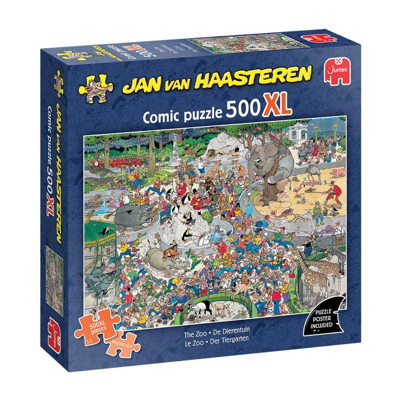 Afbeelding laden in galerijviewer, Jumbo jan van haasteren puzzel titel tbd 500 xl stukjes
