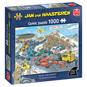 Jumbo puzzel 1000 st. jvh - nog één rondje zandvoort