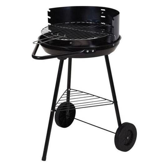 Bbq barbecue 43x70 cm zwart