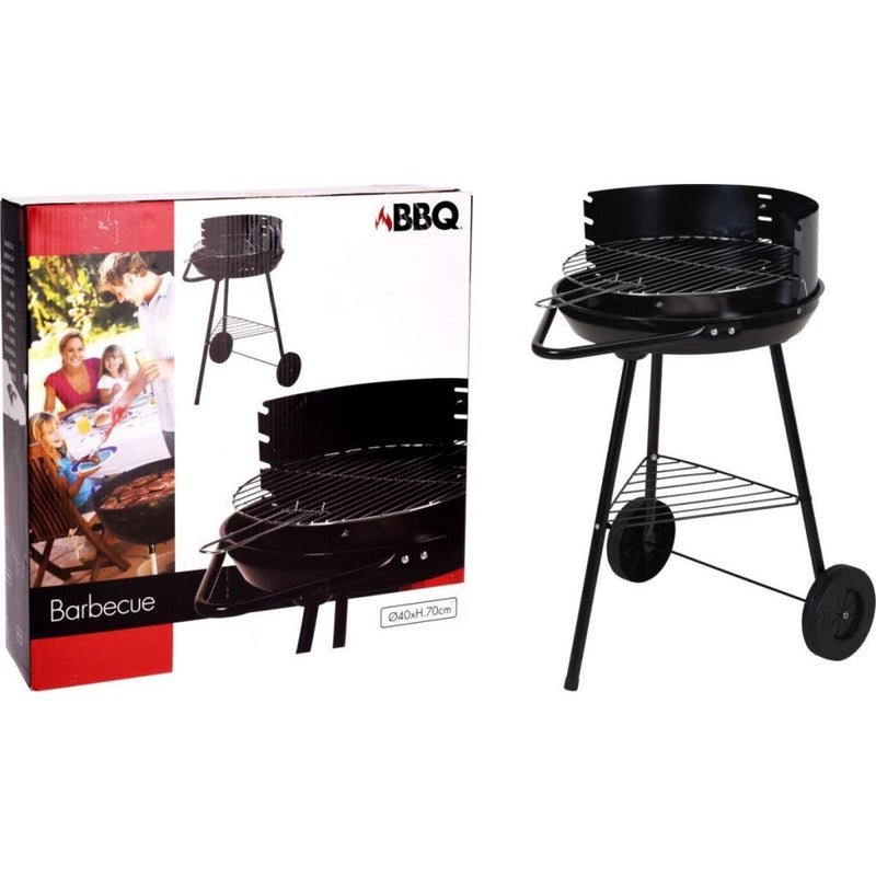 Afbeelding laden in galerijviewer, Bbq barbecue 43x70 cm zwart
