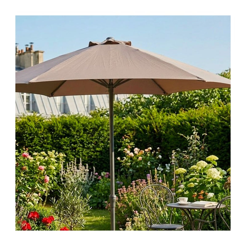 Afbeelding laden in galerijviewer, Overige merken parasol 230x220 cm taupe

