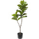 Overige merken kunstplant ficus 60x155 cm groen