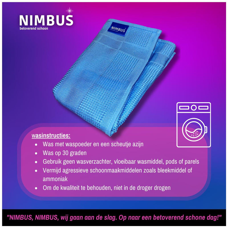 Afbeelding laden in galerijviewer, Nimbus wonderdoek 2-in-1 microvezeldoek 60x40cm
