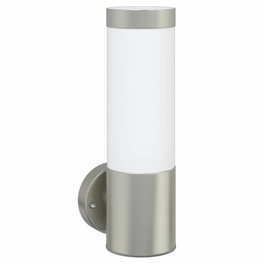 Vidaxl buiten wandlamp zilver 12 x 8,5 x 27 cm