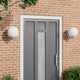 Vidaxl buiten wandlamp 2 pcs zilver 29 x 25 x 33 cm