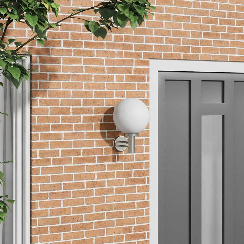 Afbeelding laden in galerijviewer, Vidaxl buiten wandlamp zilver 28 x 25 x 38 cm
