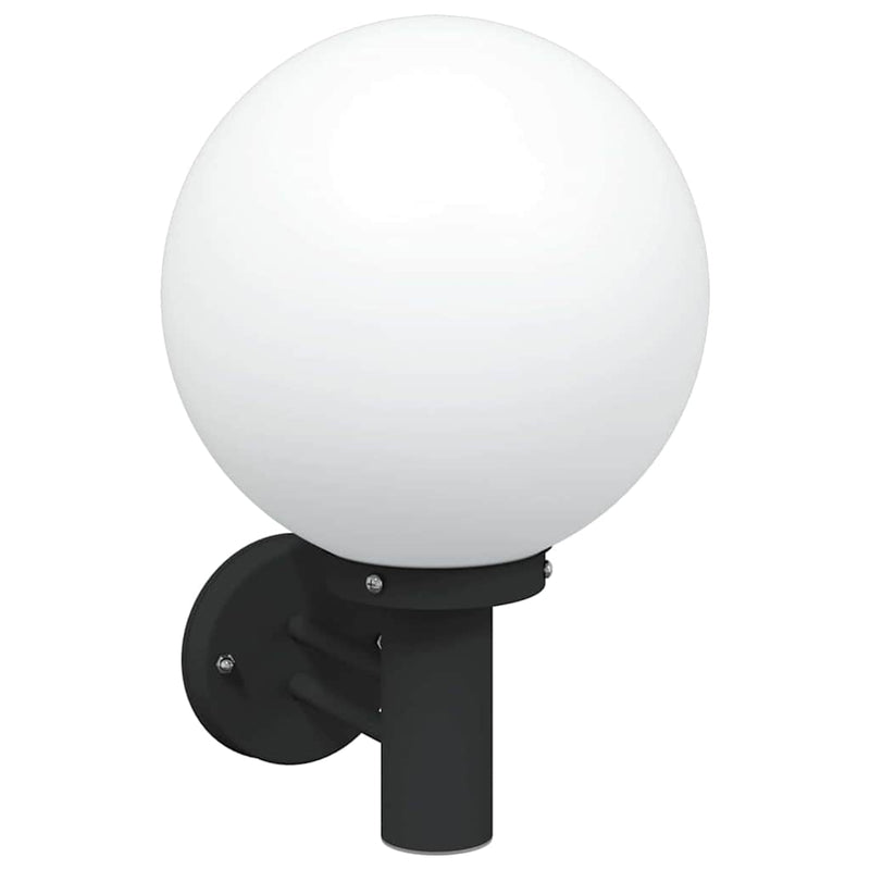 Afbeelding laden in galerijviewer, Vidaxl buiten wandlamp zwart 28 x 25 x 38 cm
