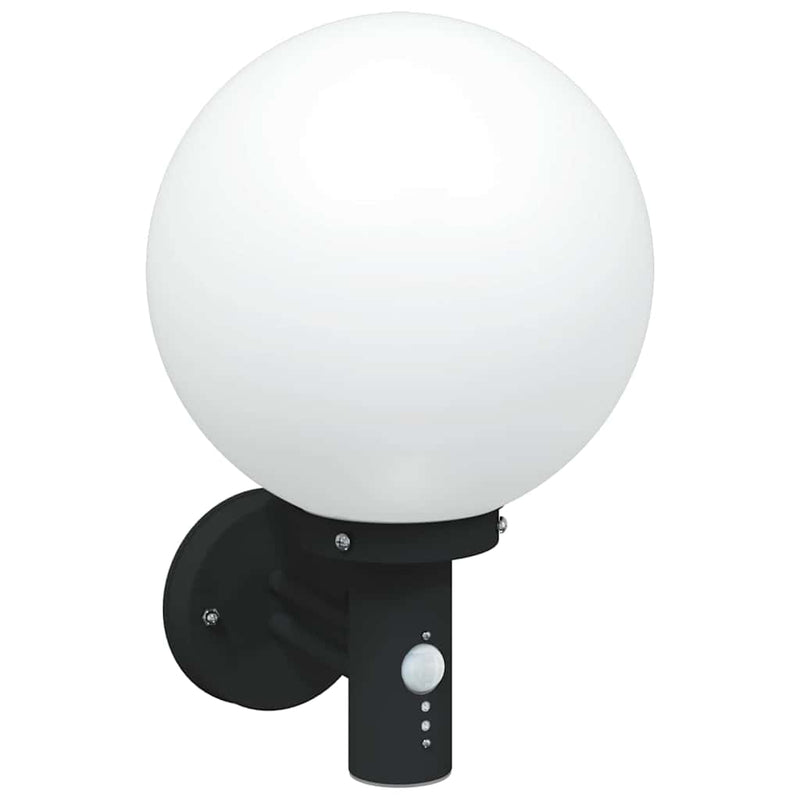 Afbeelding laden in galerijviewer, Vidaxl buiten wandlamp zwart 28 x 25 x 38 cm
