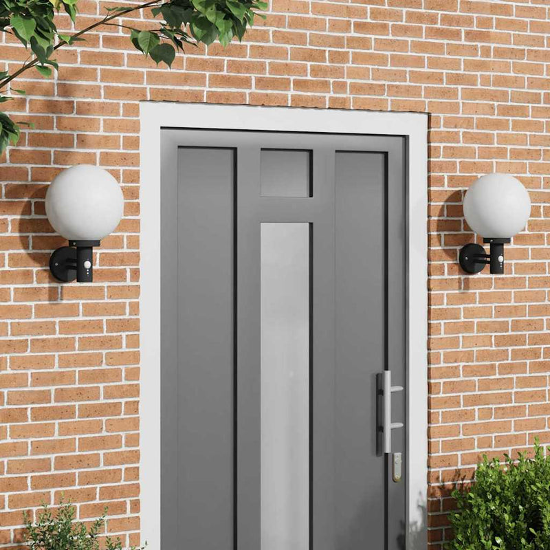Afbeelding laden in galerijviewer, Vidaxl buiten wandlamp 2 pcs zwart 28 x 25 x 38 cm

